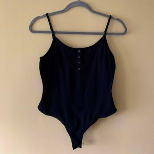 Black bodysuit, size L